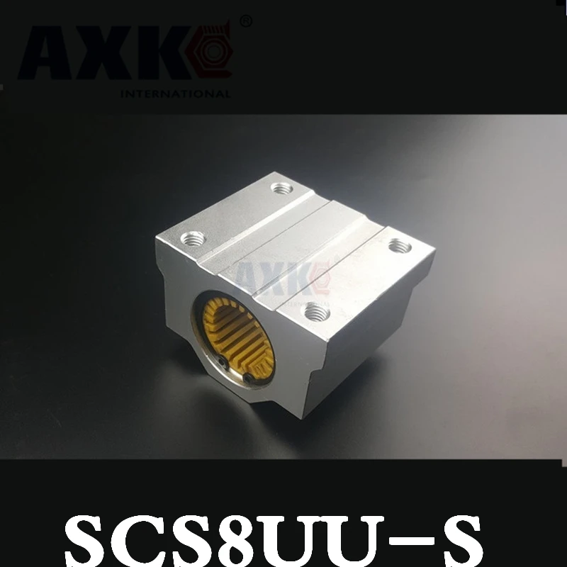 Линейные рельсы 4 шт. Sc8uu Scs8uu Scs8uu-s для 8 мм вал направляющая линейный подшипник