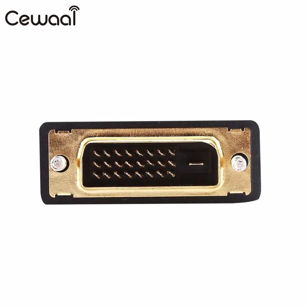 Cewaal DVI D 24 + 1 контактный разъем для HDMI типа Мама M F адаптер конвертер HDTV Пластик
