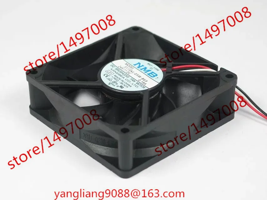 NMB-MAT 3110KL-05W-B69 L01 DC 24V 0.17A 3-проводной 80x80x25 мм вентилятор охлаждения сервера