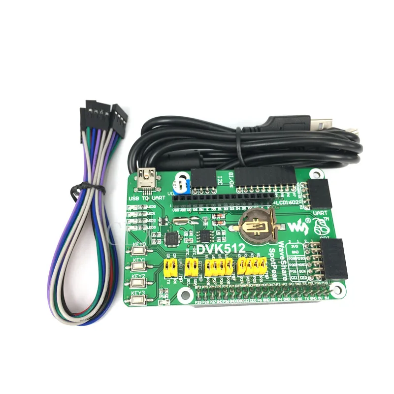 Плата разработки для оценки расширения DVK512 Raspberry Pi Model 3 B/2 B/B +/A + с различными