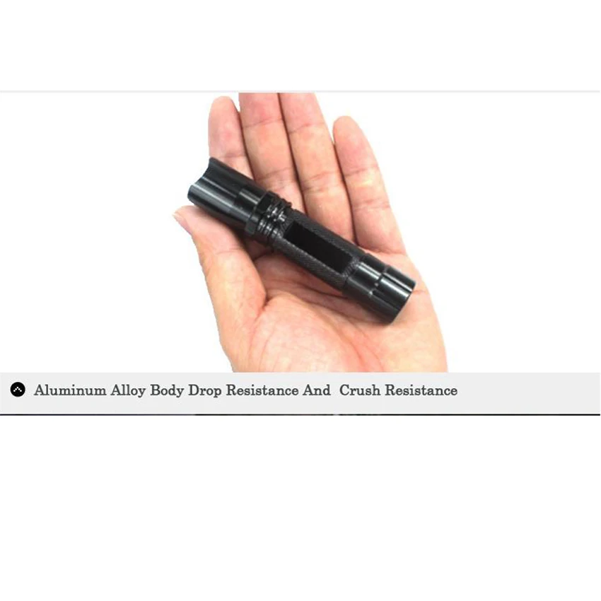 Мини светодиодный фонарик Карманный ручной фонарь подарок для детей