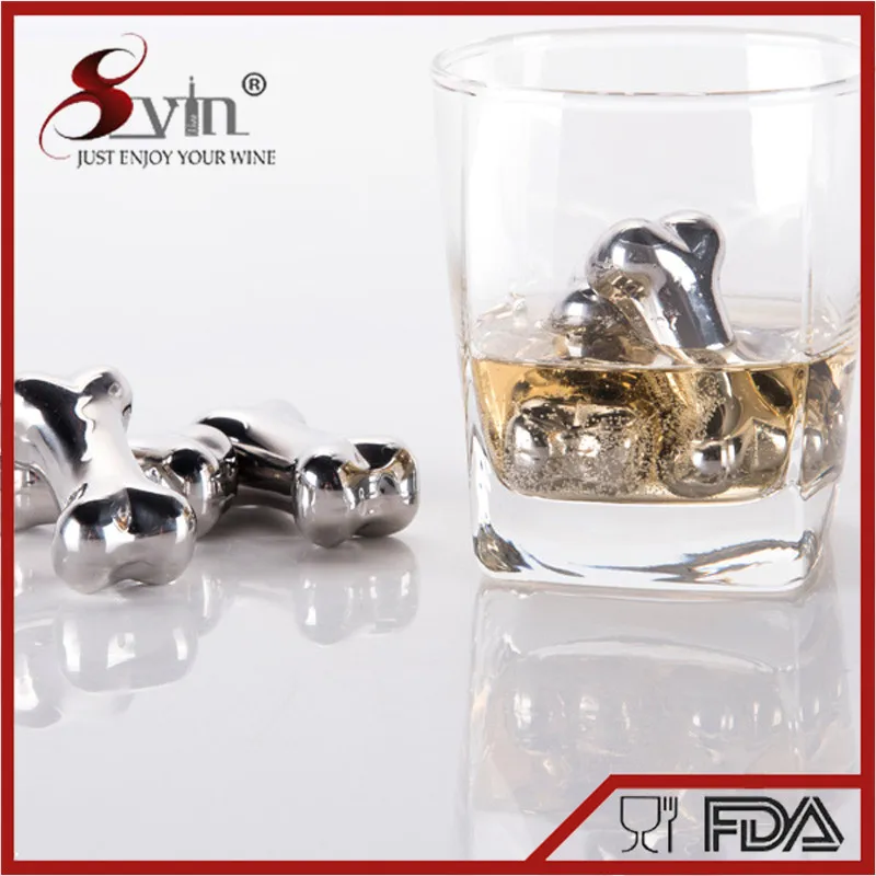 Svin Wisky Wiskey камни для Виски каменные кубики виски Viski в форме кости из нержавеющей