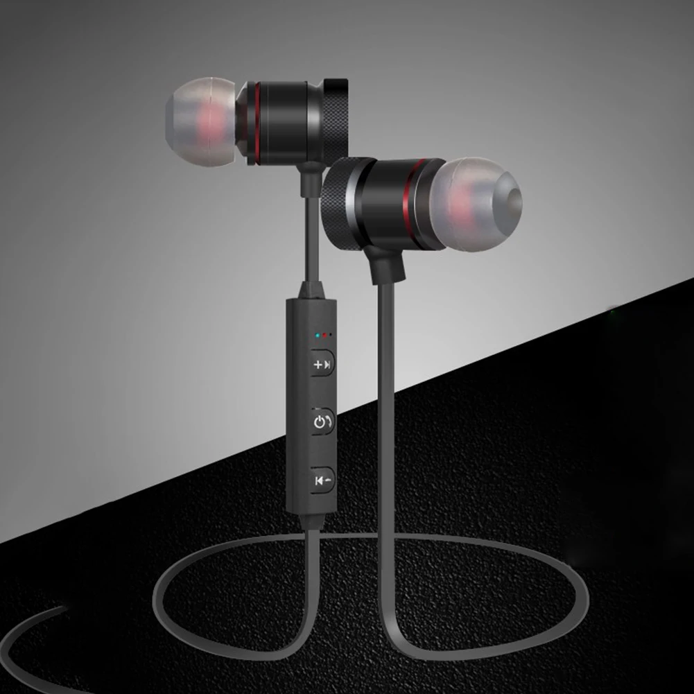 Магнитные Bluetooth наушники спортивные беспроводные бинауральные 3D звуковой эффект гарнитуры вызова прослушивания музыки