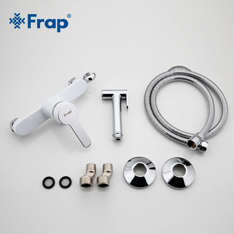 FRAP Bidets 3 color brass bathroom shower tap bidet toilet sprayer bidet mixer ducha higienica toilet faucet hygienic shower