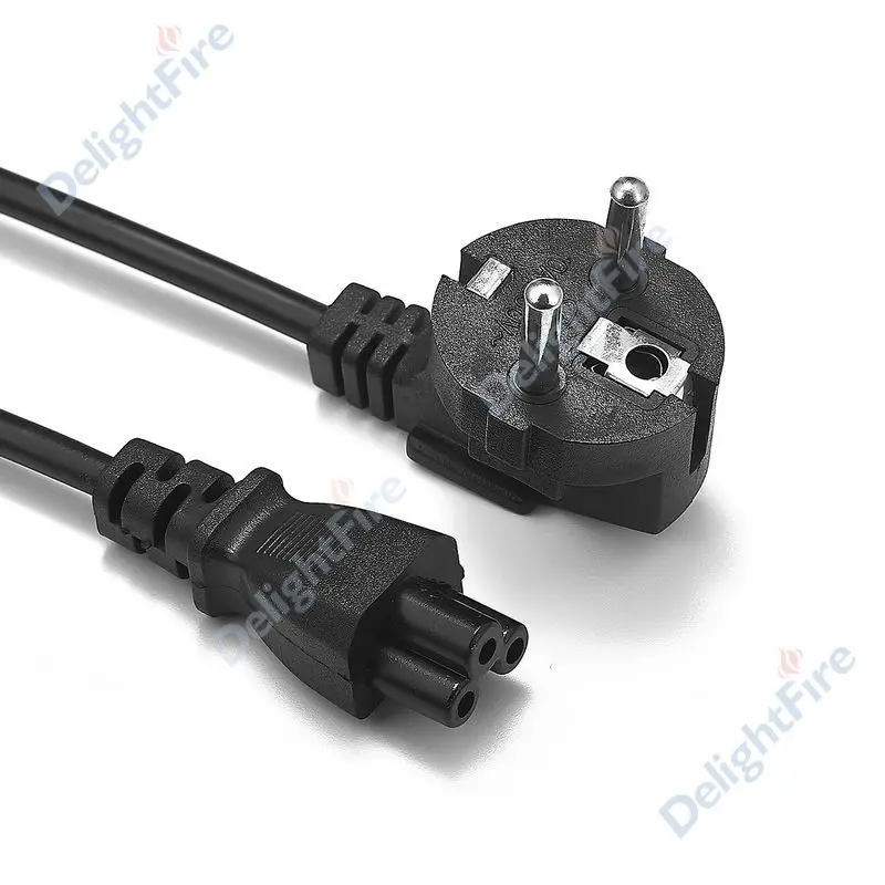 Европейский шнур питания 1,2 м 1,5 м 1,8 м евро IEC C5 кабель питания для hp Dell lenovo sony ноутбук монитор компьютера