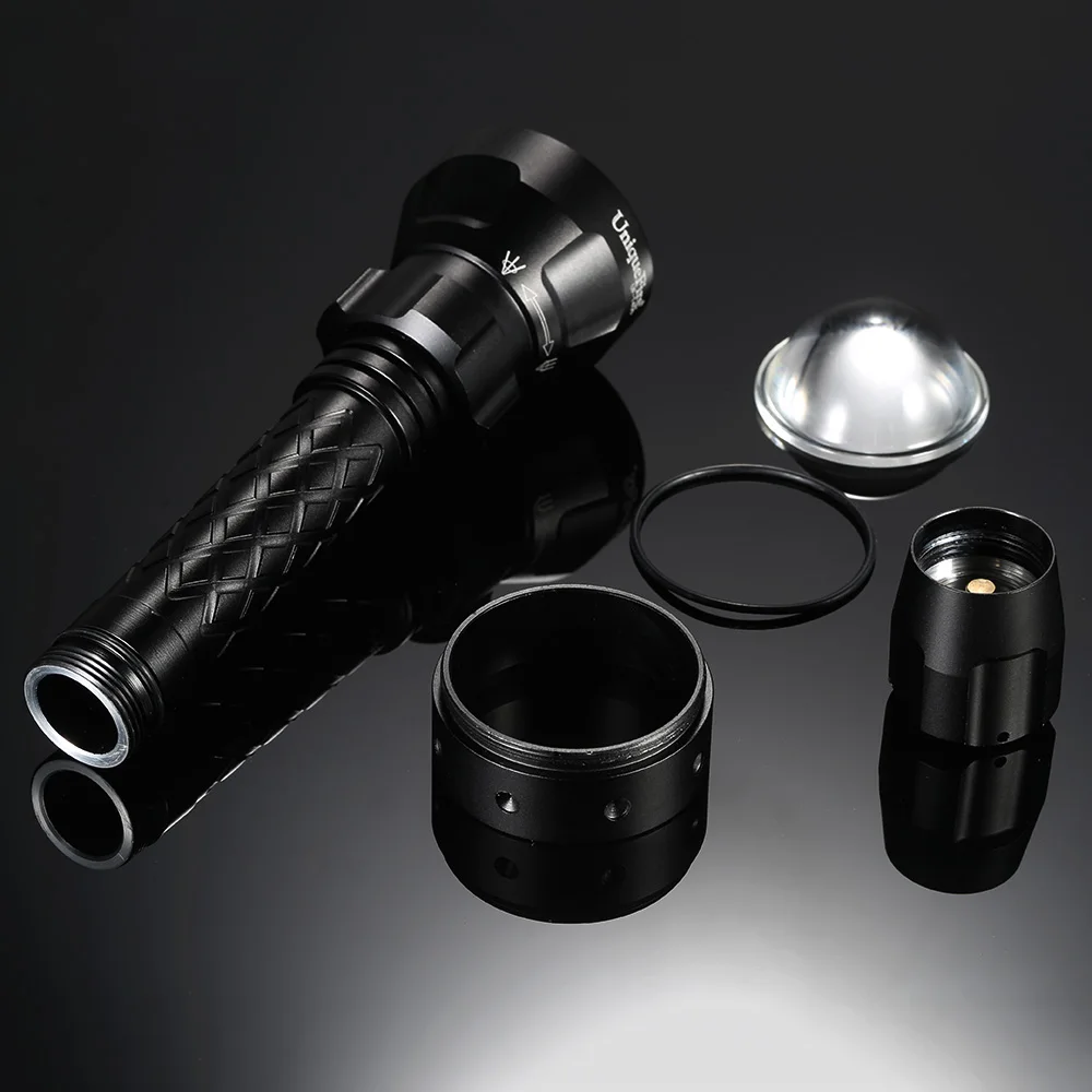 UniqueFire 1406 IR нм светодиодный фонарик с 3 режимами для охоты 50 мм выпуклая линза