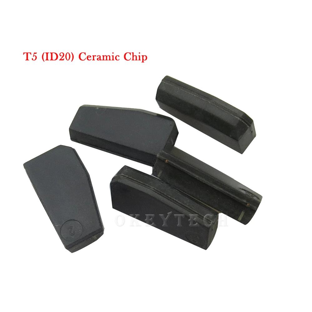 OkeyTech 10 шт./лот Новый идентификатор T5 20 der чип чистый Карбон Cloneable для