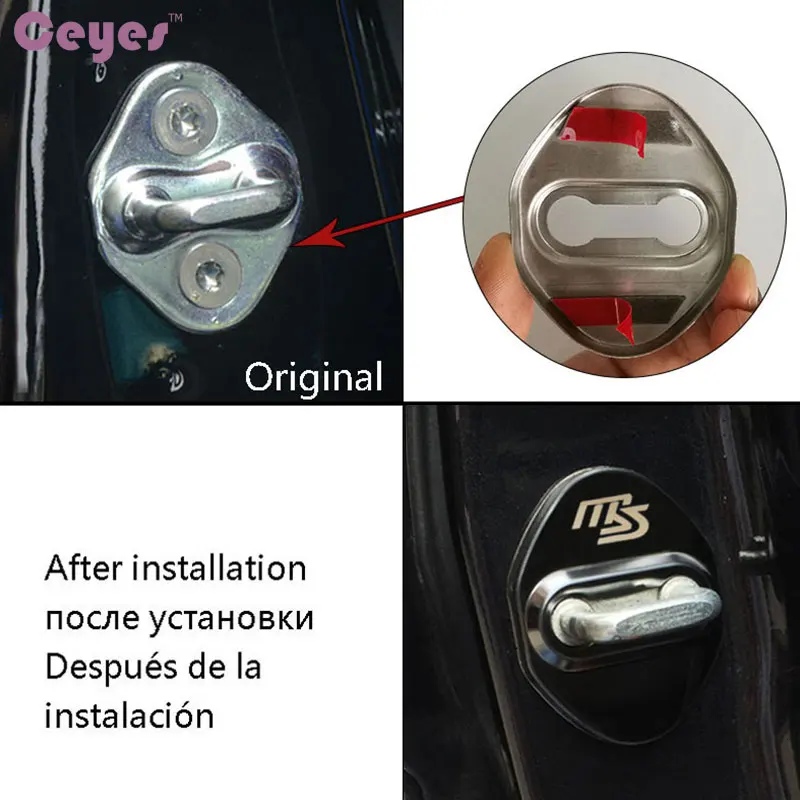 Ceyes автомобильный Стайлинг автомобильные эмблемы чехол для Mazda 3 MS CX5 6 323 CX 5 Крышка