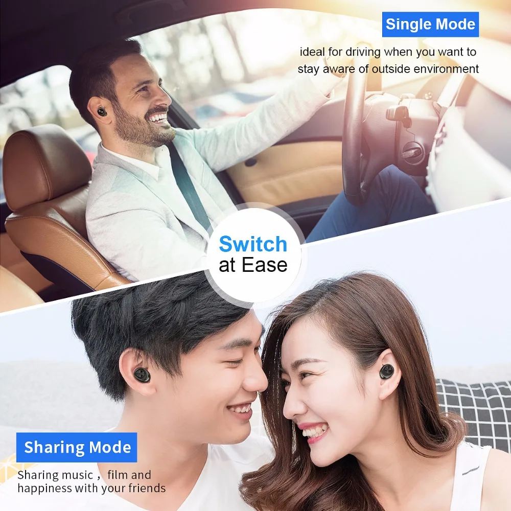 Anomoibuds капсулы TWS беспроводные наушники V5.0 Bluetooth наушники гарнитура глубокий бас стерео звук спортивные наушники для samsung Iphone
