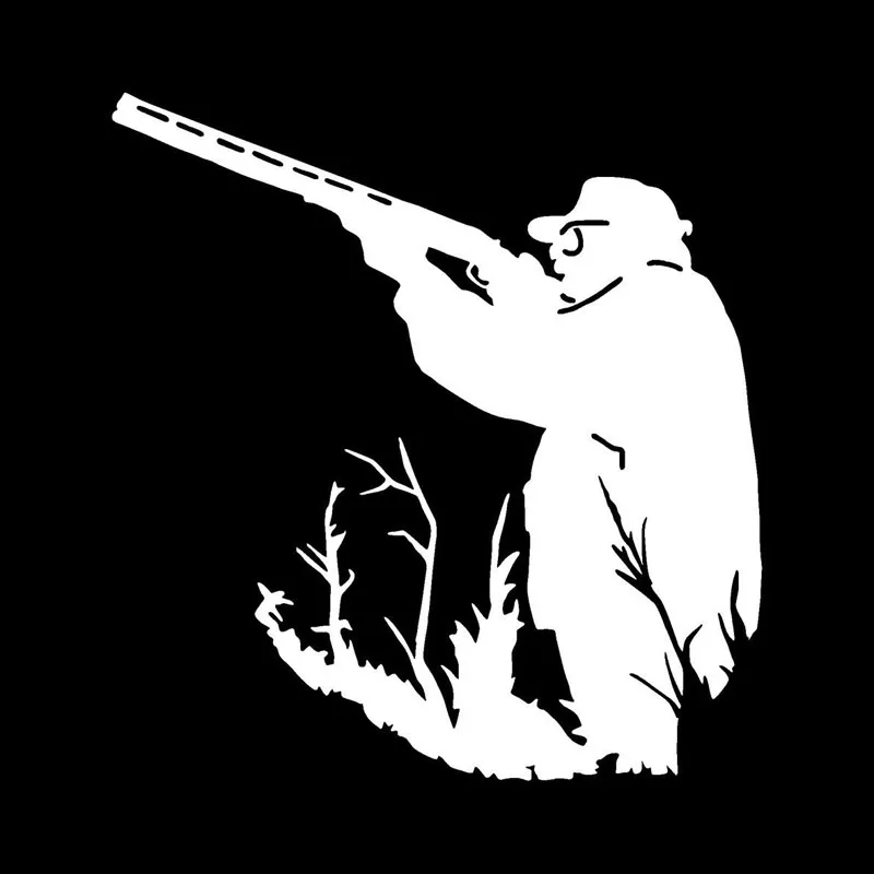 Размер: 12*12 7 см установленный Hunter Охота наклейки Водонепроницаемый защита от