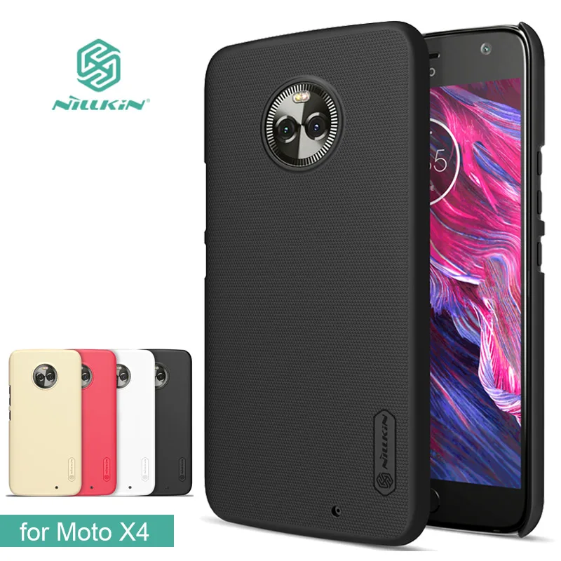 Для Moto X4 чехол Nillkin Супер Матовый экран MotoX4 Ультратонкий Жесткий Чехол для задней