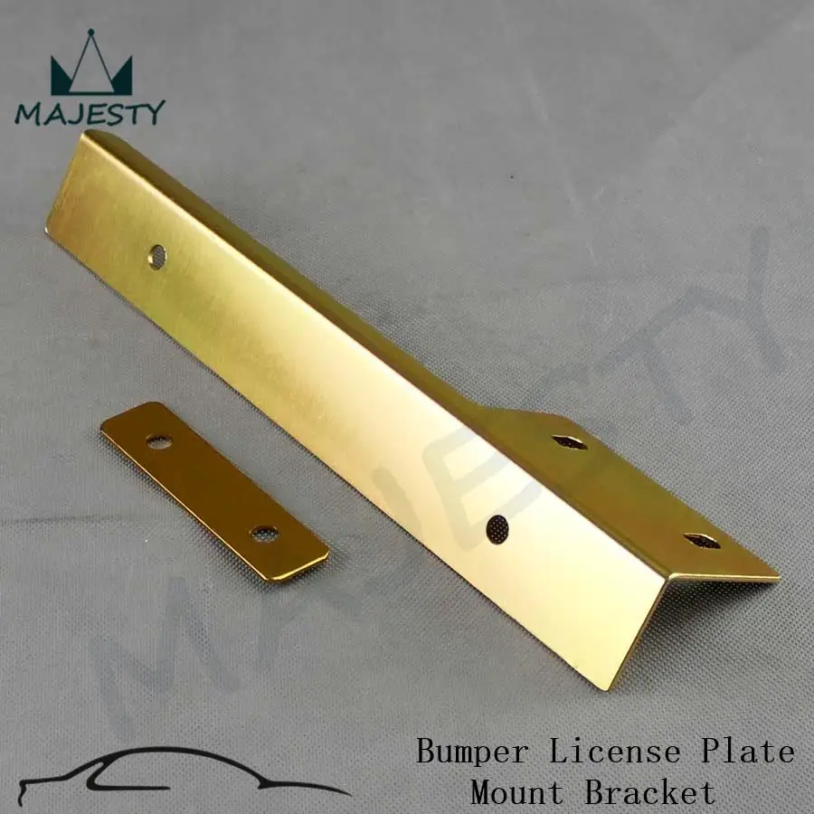 Универсальный алюминиевый бампер передний номерной знак Mount trel ocate Bracket Brush|brush