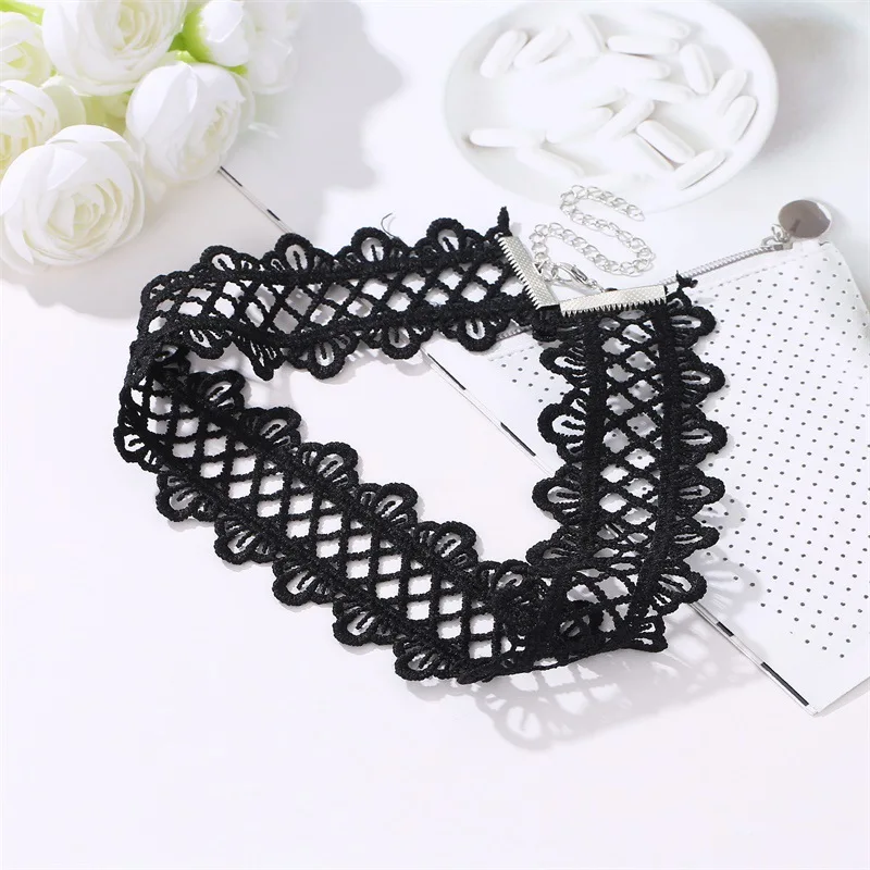 DoreenBeads,, модный элегантный чокер с подвеской, белый, черный, шнурок, цепочка, капля воды, подвеска, романтическое ювелирное изделие, женский подарок, 1 шт