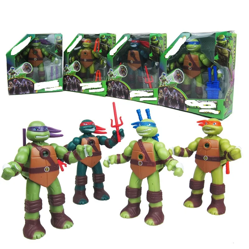 Лучшие продажи мутант 4 ниндзя герои TMNT игрушки которые могут проецировать