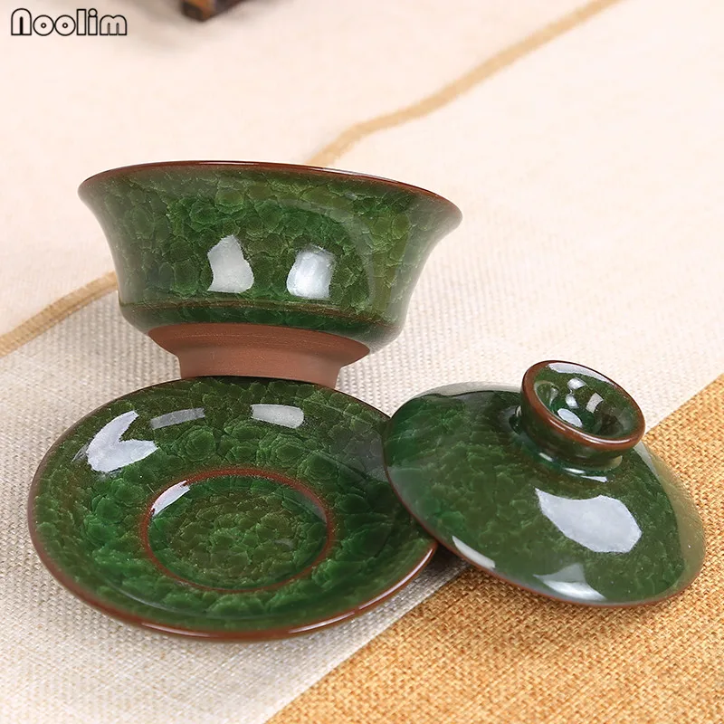 Чайный сервиз NOOLIM чайный со льдом Gaiwan чайная чашка китайские чайные наборы кунг