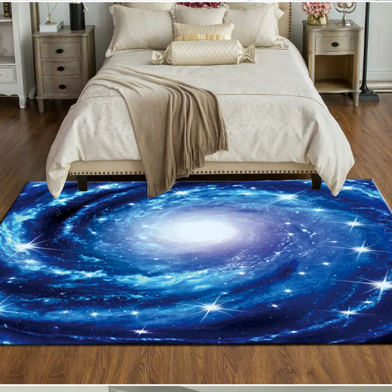3D Dream Universe Galaxy Космические коврики для гостиной спальни детской комнаты Декор