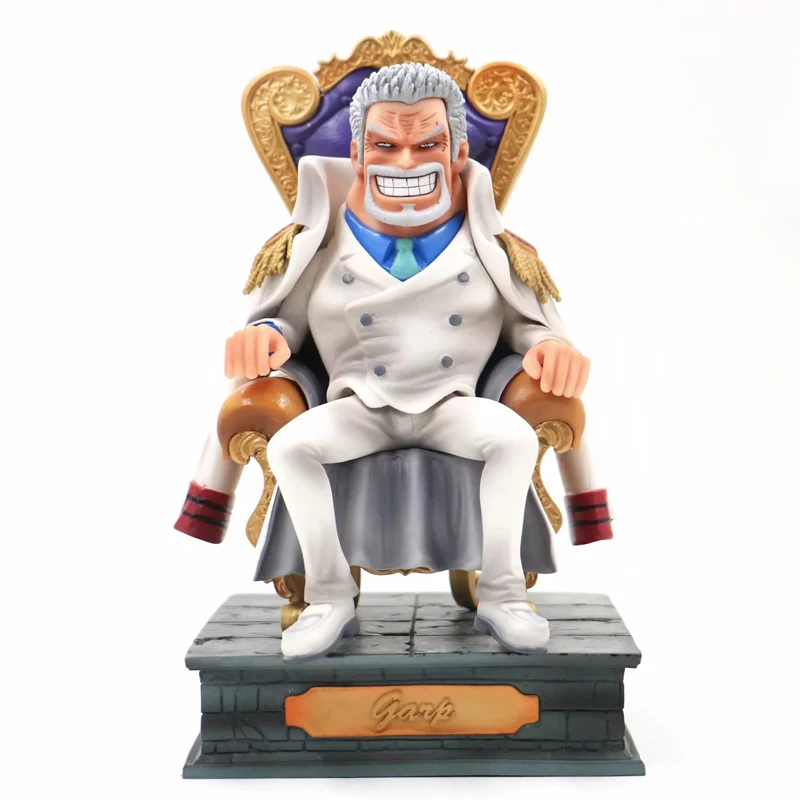 Один кусок аниме Ace Garp Sengoku Sakazuki Kuzan Borsalino Issho стул ver. Без коробки 14 23 см ПВХ фигурка