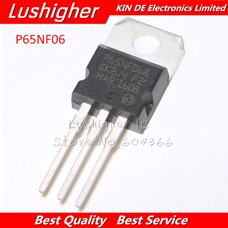 10 шт P65NF06 TO 220 STP65NF06 TO220 65NF06|shipping free| |
