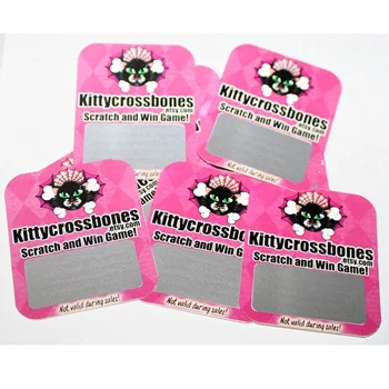 Пластиковая карта с поцарапать этикеткой и визитной карточкой|plastic cards|card cardcard