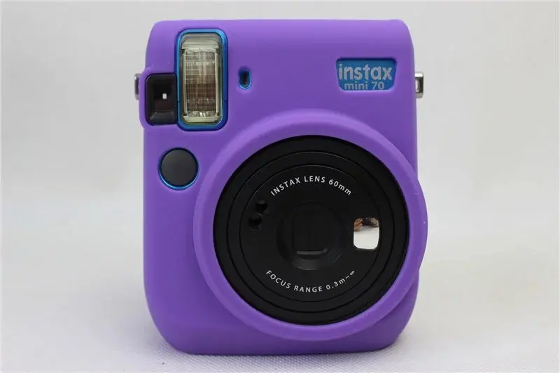 Новый мягкий силиконовый резиновый защитный корпус для камеры чехол Fujifilm Instax Mini