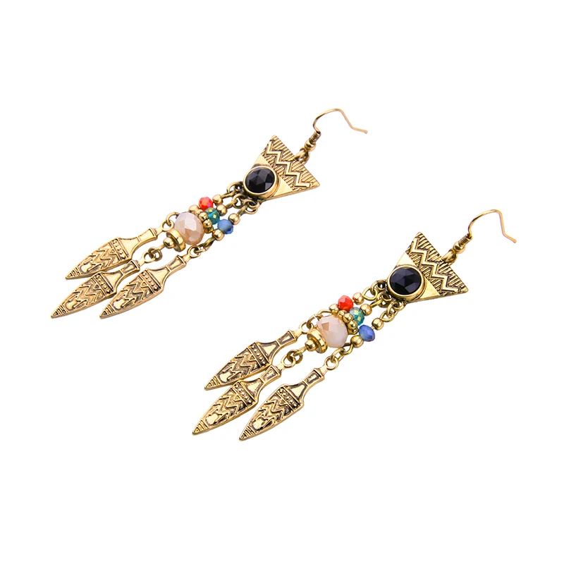 Год Сбора Винограда способа Заклепки Подвески Долго Люстра Этнические Серьги