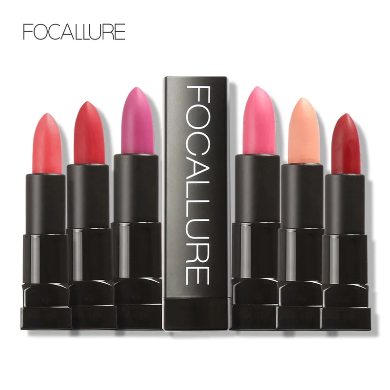 Матовая губная помада FOCALLURE водостойкая стойкая увлажняющая гладкая бархатный