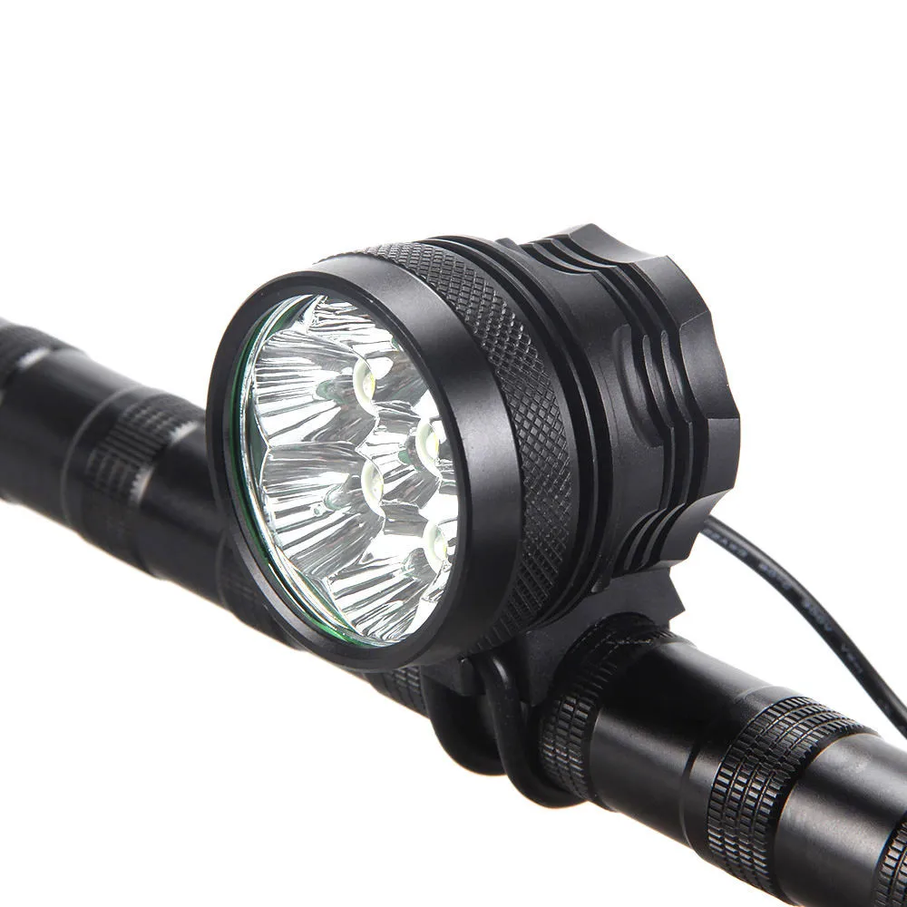 ISHOWTIENDA перезаряжаемый велосипедный фонарь передний руль 15000лм 7 x CREE XM-L T6 светодиодный 6x18650 велосипедный фонарь водонепроницаемая лампа