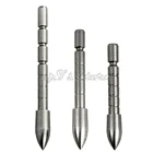 12 шт. 80  120 зернистый стальной наконечник для стрелы ID 4,2 мм аксессуары для стрельбы из лука охота