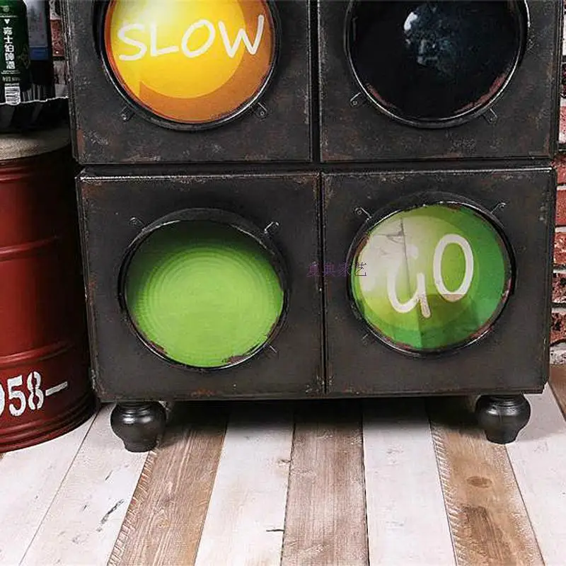 Винтажный американский кантри чтобы сделать старый многоковшовый шкаф