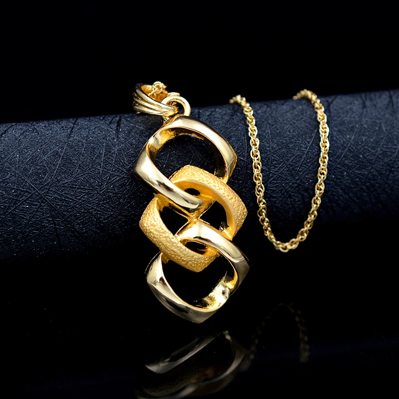 Ювелирные изделия Sunny Jewelry модные новые геометрические наборы колье серьги кулон