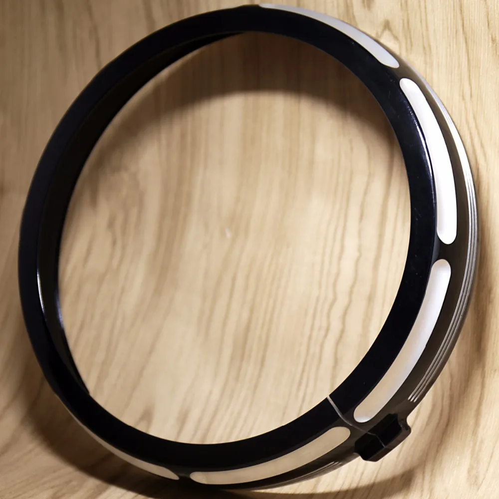 Налобный фонарь черного цвета 7 дюймов обшивка кольцо для Harley & Motorcycle Touring Street Glide 96