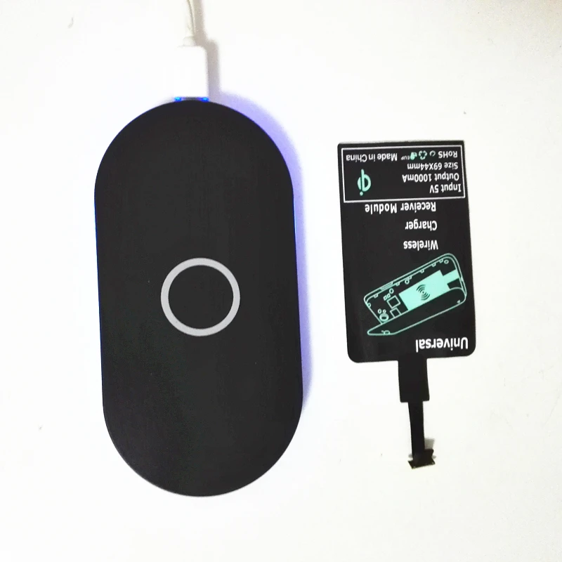 Универсальное беспроводное зарядное устройство Qi Standard USB 3 катушки беспроводной