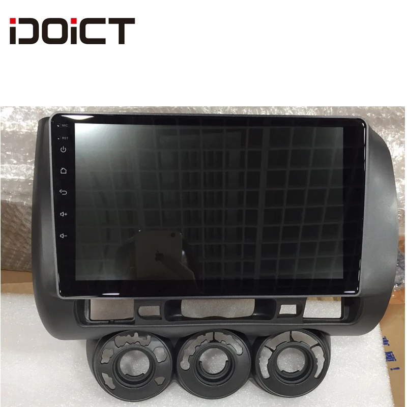 IDOICT Android 8,1 2.5D автомобильный dvd-плеер gps навигация Мультимедиа для Honda Fit Jazz правый руль RHD Радио 2004-2007