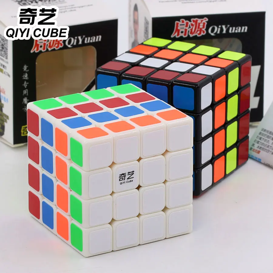 Головоломка магический куб QIYI QiYuan S 4*4*4 4x4x4 444 профессиональный скоростной куб логическая игра развивающие игрушки подарок чемпион конкурс