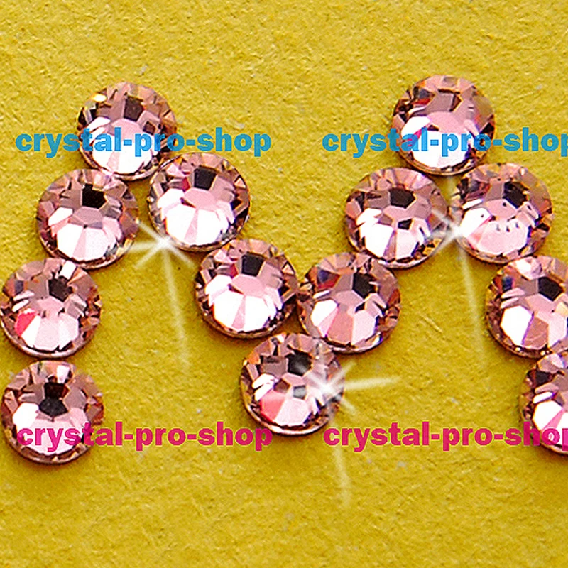 Элементы Swarovski светло-розовый (223) (без горячей фиксации/горячей фиксации) железо