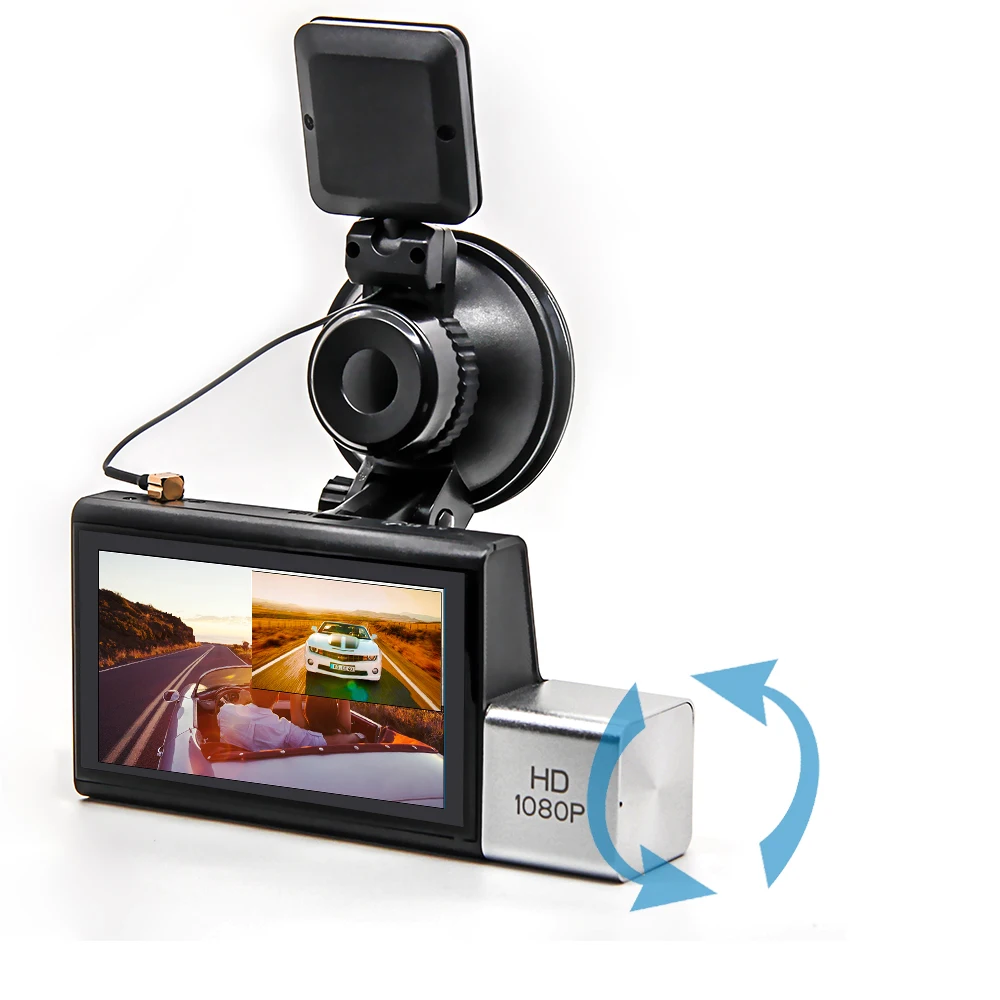 Bluavido 3g Автомобильный видеорегистратор gps регистратор FHD 1080P WDR с функцией ночного видения автоматический видеорегистратор с задней камерой регистратор удаленный мониторинг