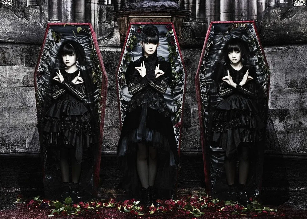 BABYMETAL Шелковый постер Настенный декор картина для комнаты 24x3 дюйма|Рисование и