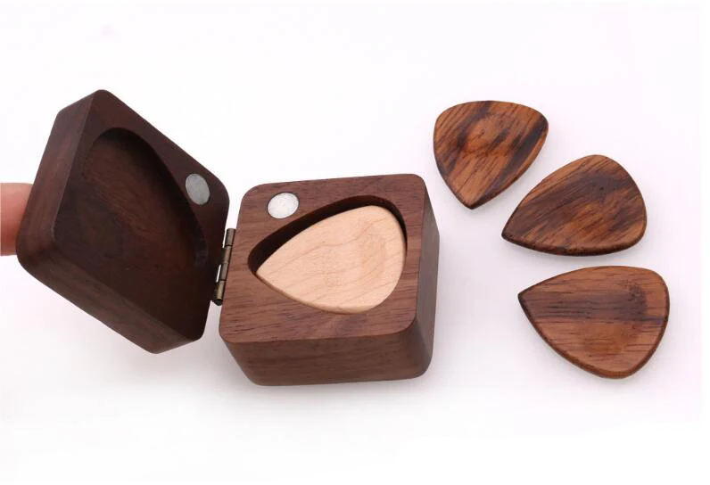 3 шт. деревянные гитарные палочки с коробкой роскошные деревянной подарок на