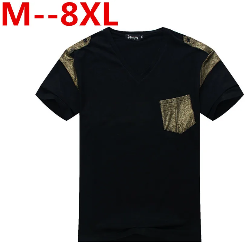 Плюс Размеры 10xl 9xl 8xl 7xl 6xl 5xl 4xl 2018 Летний Лидер продаж хлопковая Футболка Для