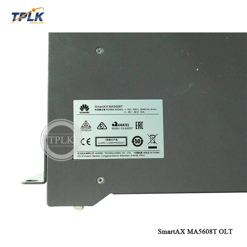 MA5608T GPON OLT с 2*1G MCUD+ 1* MPWC(от-48 В до 72 в)+ 1*16 портов GPFD C+ сервисная плата