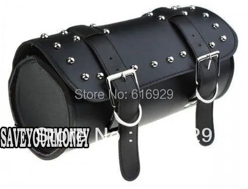 Черные детали для мотоцикла сумка инструмента боковая коробка чехол вилок