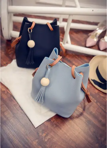 2 шт. женская сумка с кисточками для девочек переносная висячая длинной ручкой на