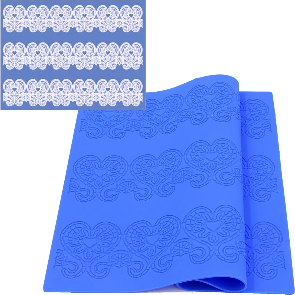 NPC кружевной коврик для торта сделай сам силиконовые формы помадки украшения