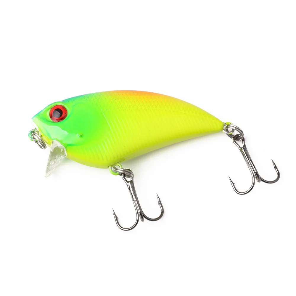 HENGJIA 8 шт Crankbait VIB рыболовные приманки твердый воблер искусственная приманка 5 см 6