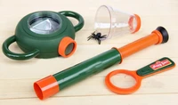 kindergarten children insect watcher storage box magnifying glass telescope suit kit exploration science outdoor toys 2021