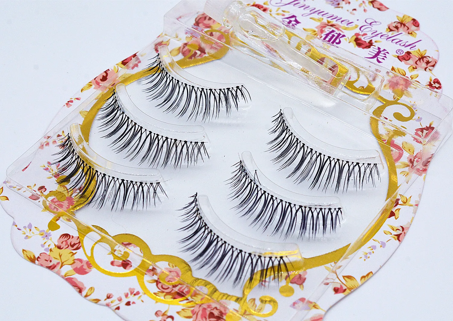 3 Pairs/Set 3D False Eyelashes Messy Cross Thick Natural Fake Eye Lashes Professional Makeup Bigeye Long | Красота и здоровье