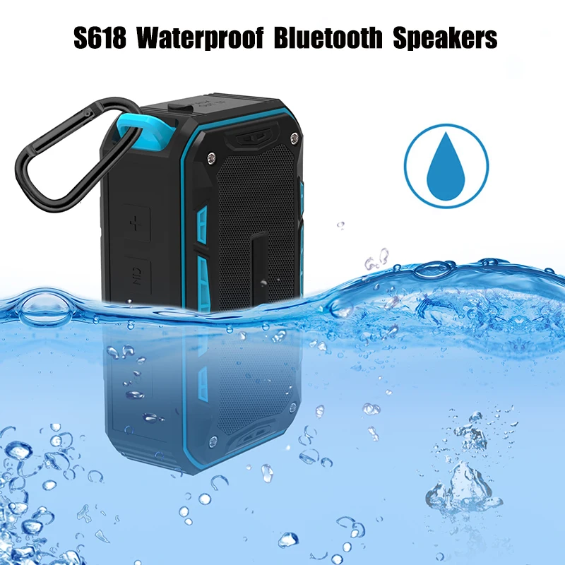 2018 Новинка 6 Вт Bluetooth динамик сабвуфер Встроенный 2000mA стерео