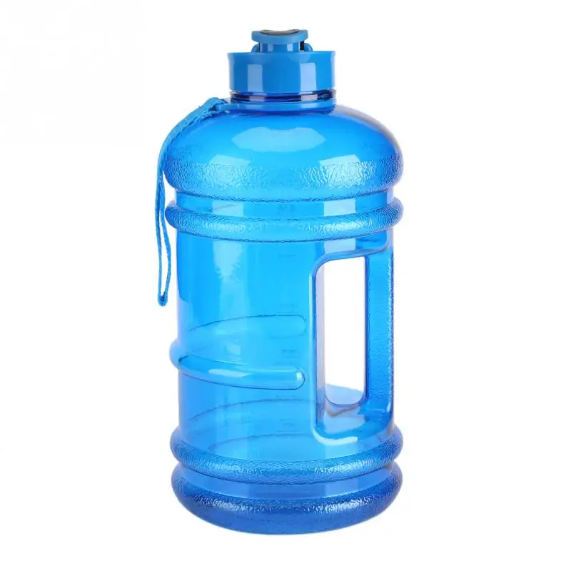 Многофункциональный 2.2L заварочный бар воды Глиняный Чайник Спорт на открытом воздухе питьевой тренажерный зал фитнес Кемпинг фруктовый сок лимонный переносной чайник - Цвет: Синий