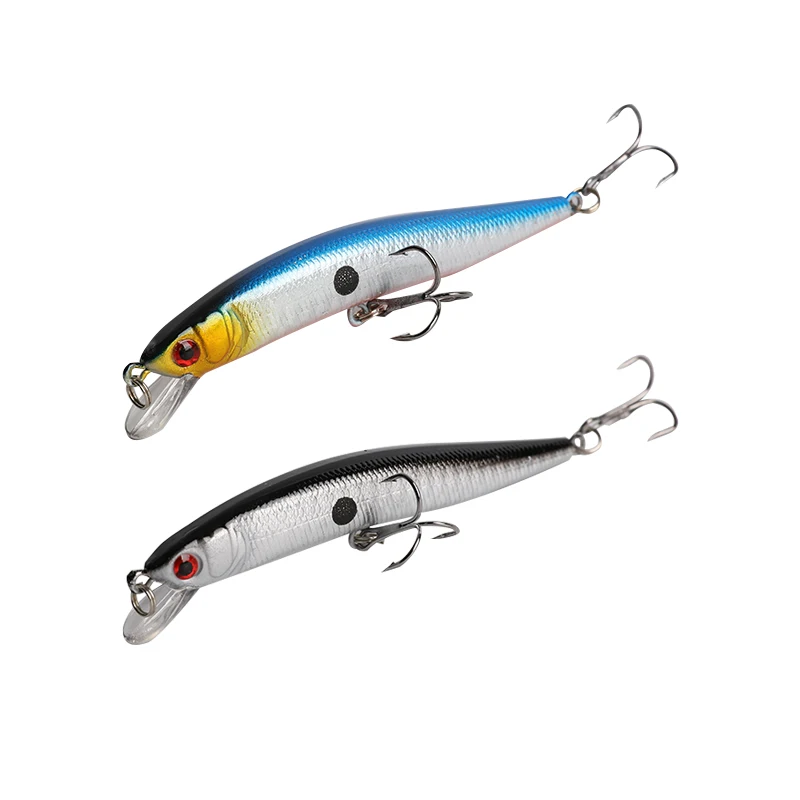 Fly Fishing Minnow 10pcs/lot 9.5cm/8.53g Lure Hard Bait Wobbler Carp Tackle Artificial For Boat | Спорт и развлечения