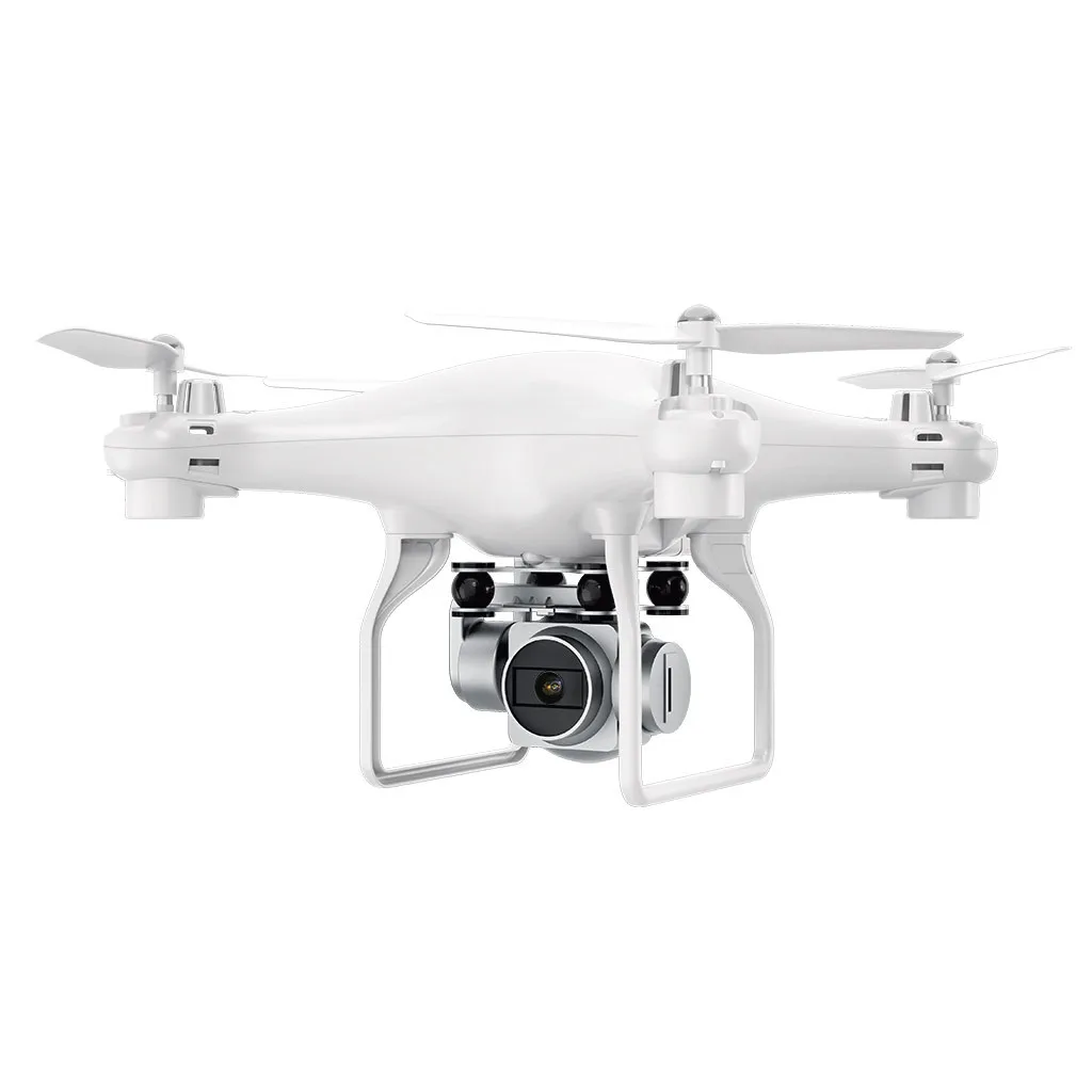 X6 Дрон 2,4G Wifi FPV широкоугольный 5MP 1080P камера большой емкости RC зарядное устройство для квадрокоптера профессиональные беспилотники с камерой HD - Цвет: Белый